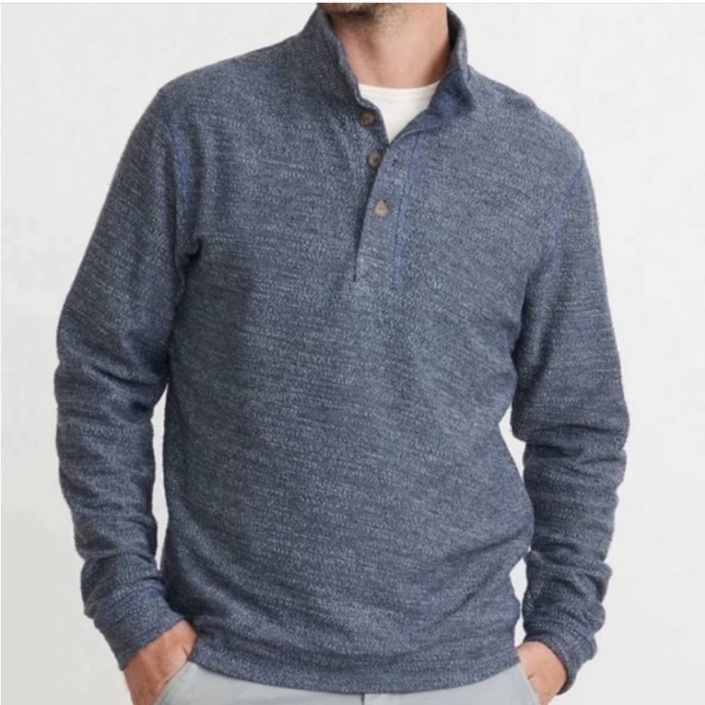 Marine Layer Clayton India Ink Pullover